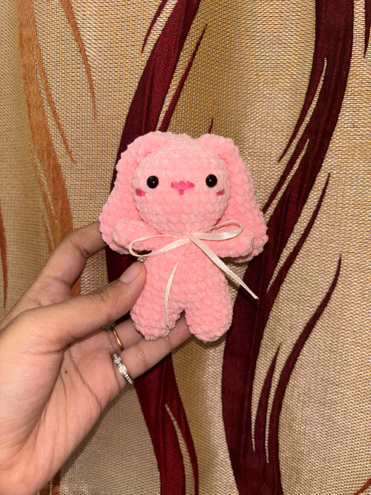 Pink Bunny keychain