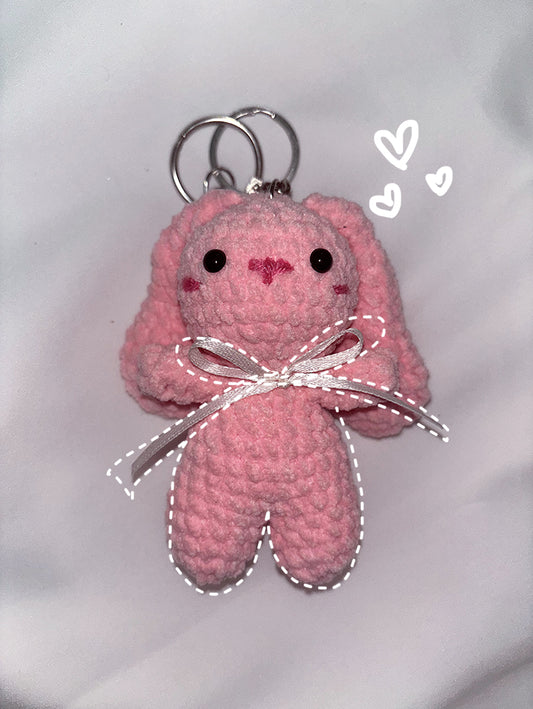 Pink Bunny keychain